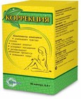КОРРЕКЦИЯ КАПС. 0,4Г №80 (БАД) - Кочево